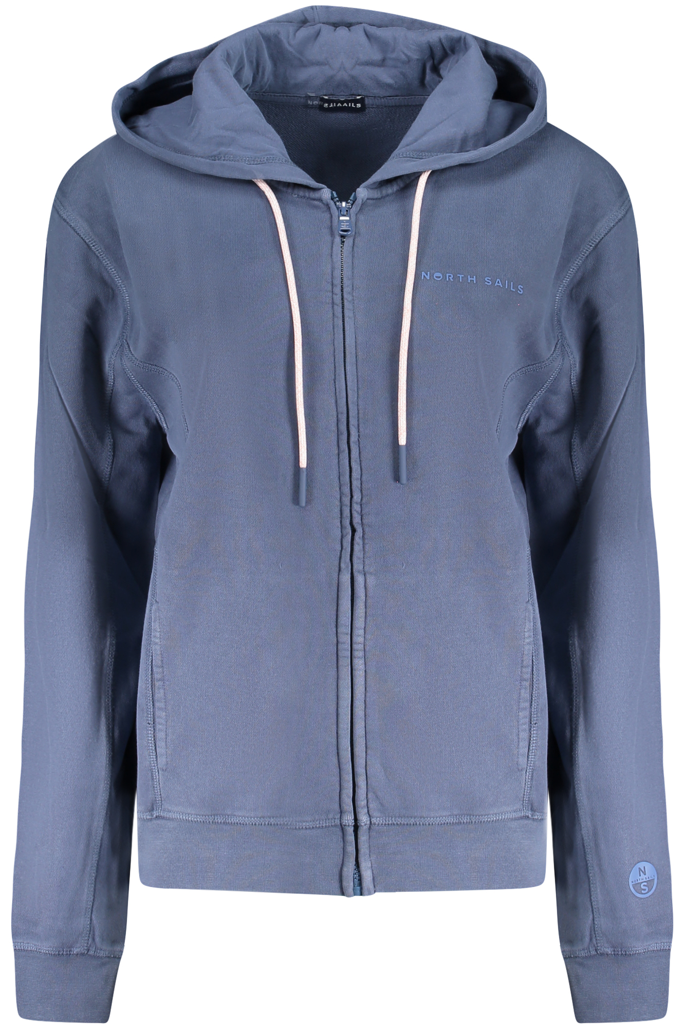 NORTH SAILS FELPA CON ZIP DONNA BLU