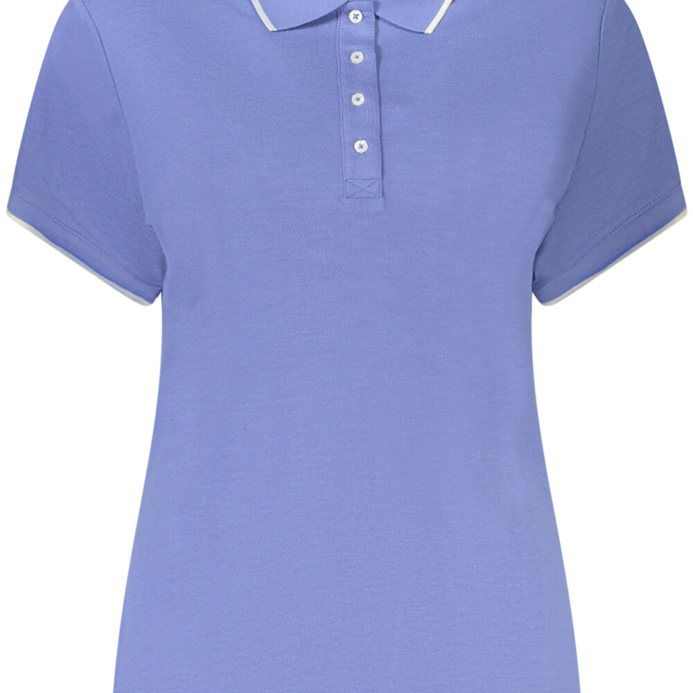 NORTH SAILS POLO MANICHE CORTE DONNA BLU