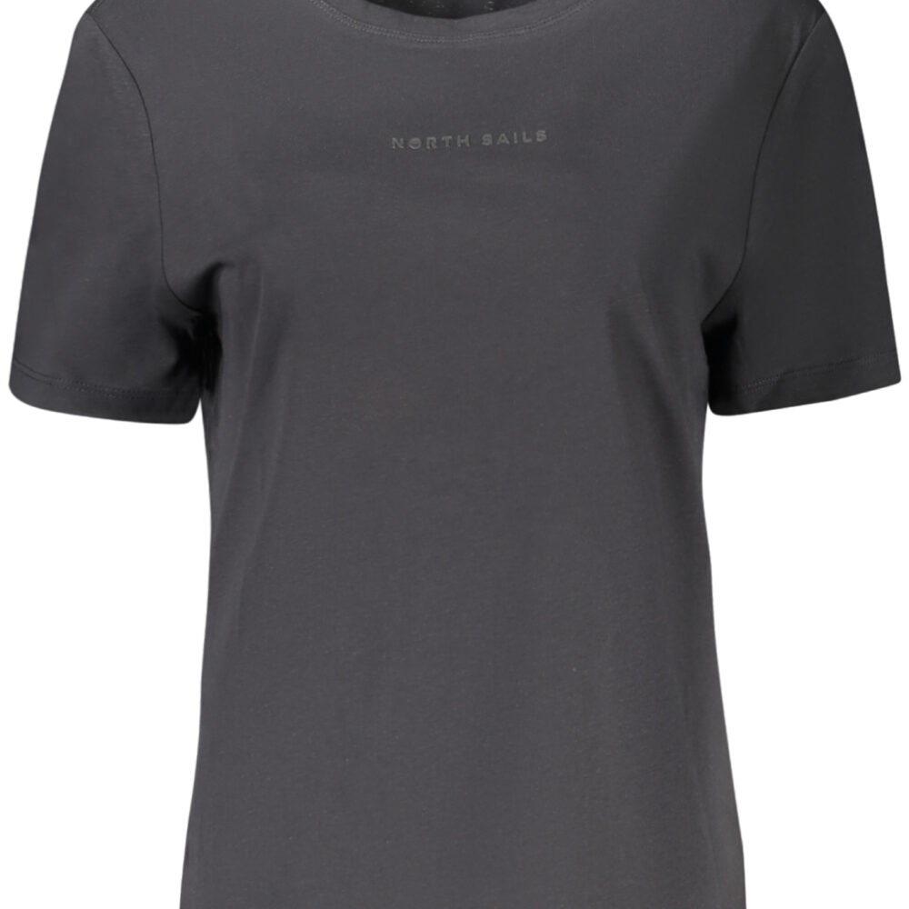 NORTH SAILS T-SHIRT MANICHE CORTE DONNA NERO