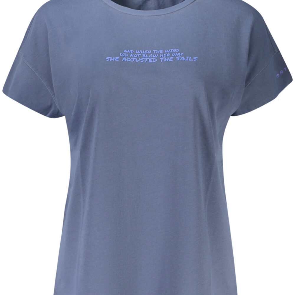 NORTH SAILS T-SHIRT MANICHE CORTE DONNA BLU
