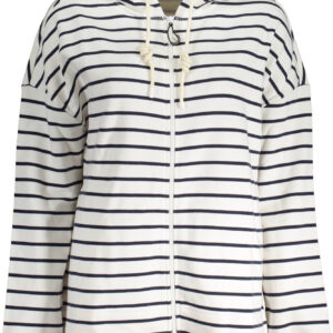 NORTH SAILS FELPA CON ZIP DONNA BIANCO