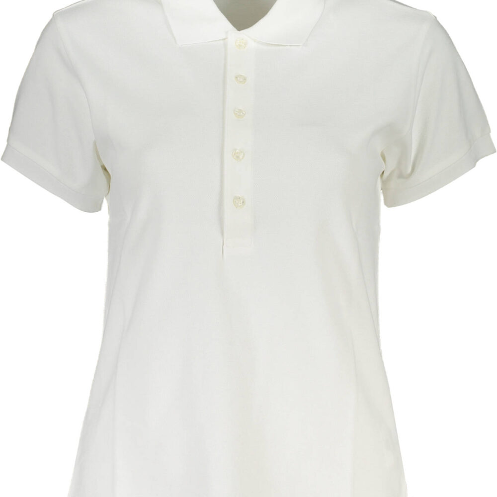 NORTH SAILS POLO MANICHE CORTE DONNA BIANCO