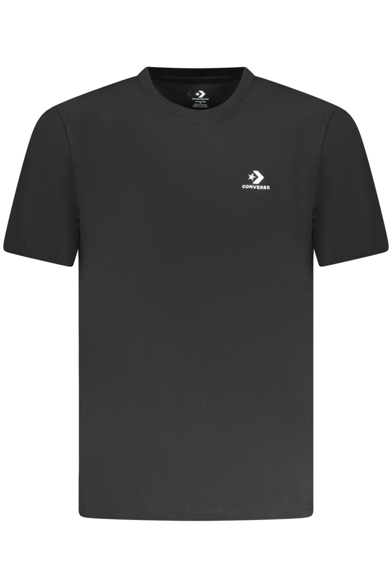 CONVERSE T-SHIRT MANICHE CORTE UOMO NERO