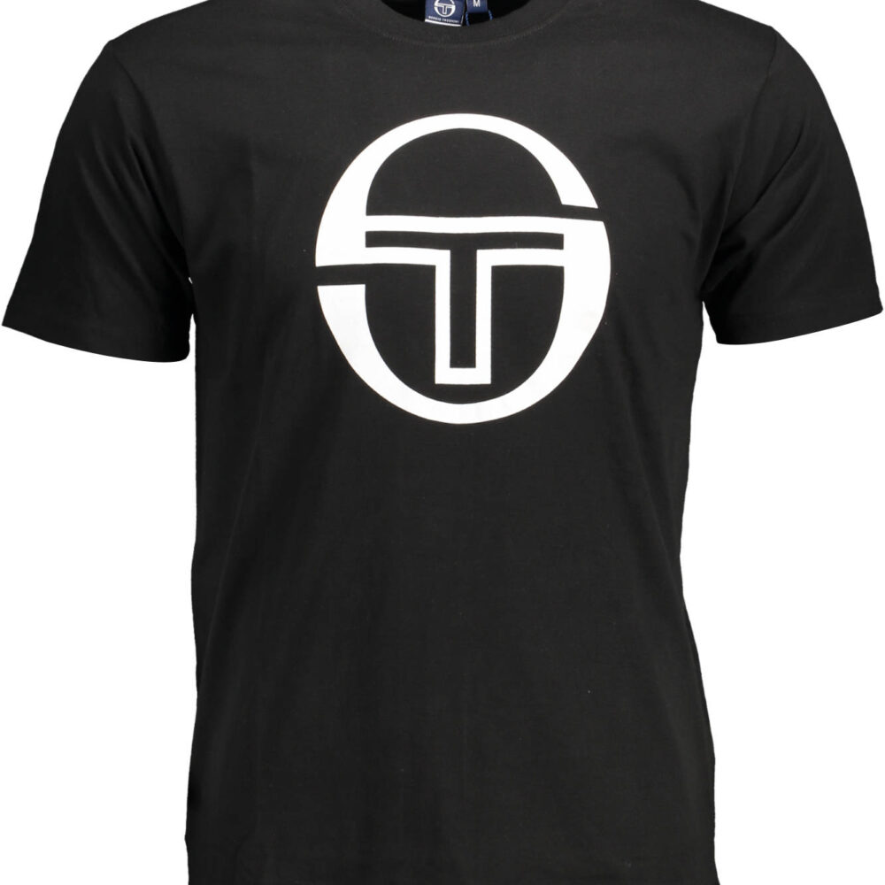 SERGIO TACCHINI T-SHIRT MANICHE CORTE UOMO NERO