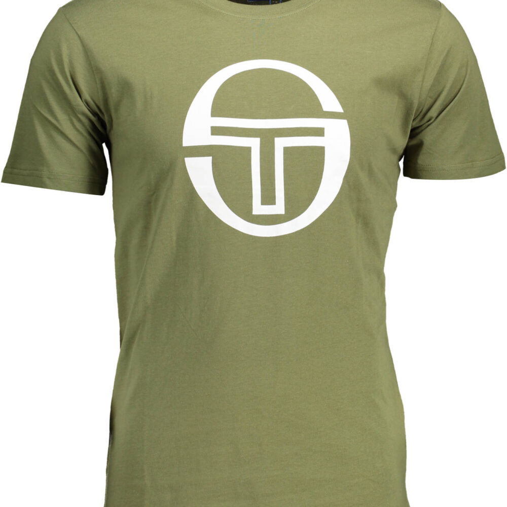 SERGIO TACCHINI T-SHIRT MANICHE CORTE UOMO VERDE