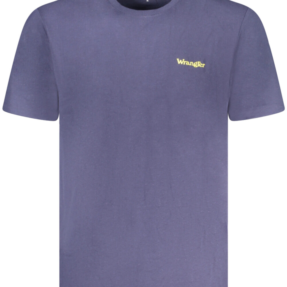 WRANGLER T-SHIRT MANICHE CORTE UOMO BLU