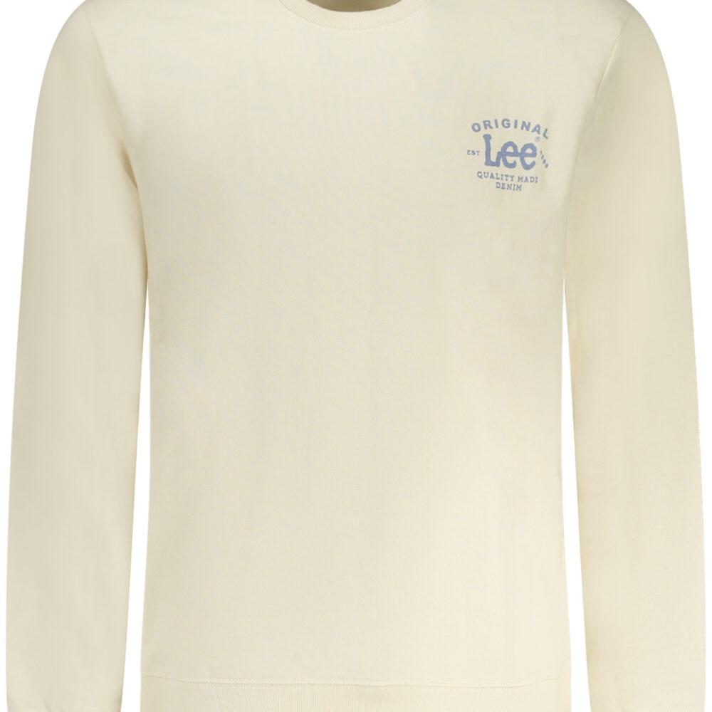 LEE FELPA SENZA ZIP UOMO BEIGE