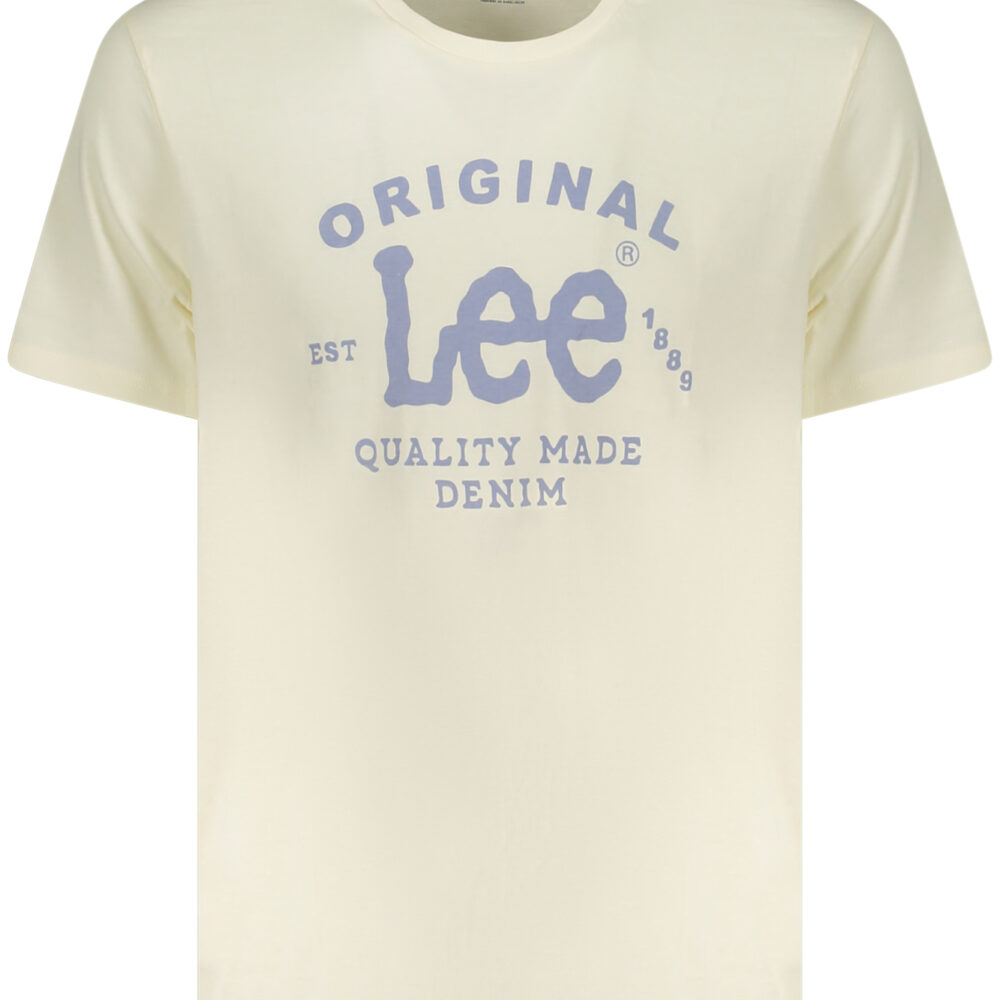 LEE T-SHIRT MANICHE CORTE UOMO BEIGE
