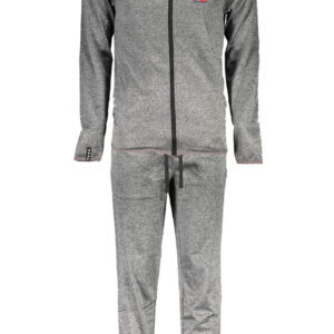 NORWAY 1963 FELPA CON ZIP UOMO GRIGIO