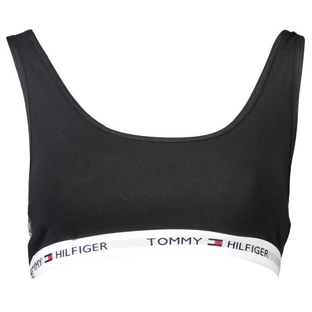 TOMMY HILFIGER REGGISENO A BALCONCINO DONNA NERO