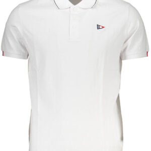 SCUOLA NAUTICA POLO MANICHE CORTE UOMO BIANCO