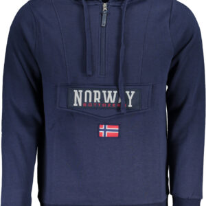 NORWAY 1963 FELPA SENZA ZIP UOMO BLU