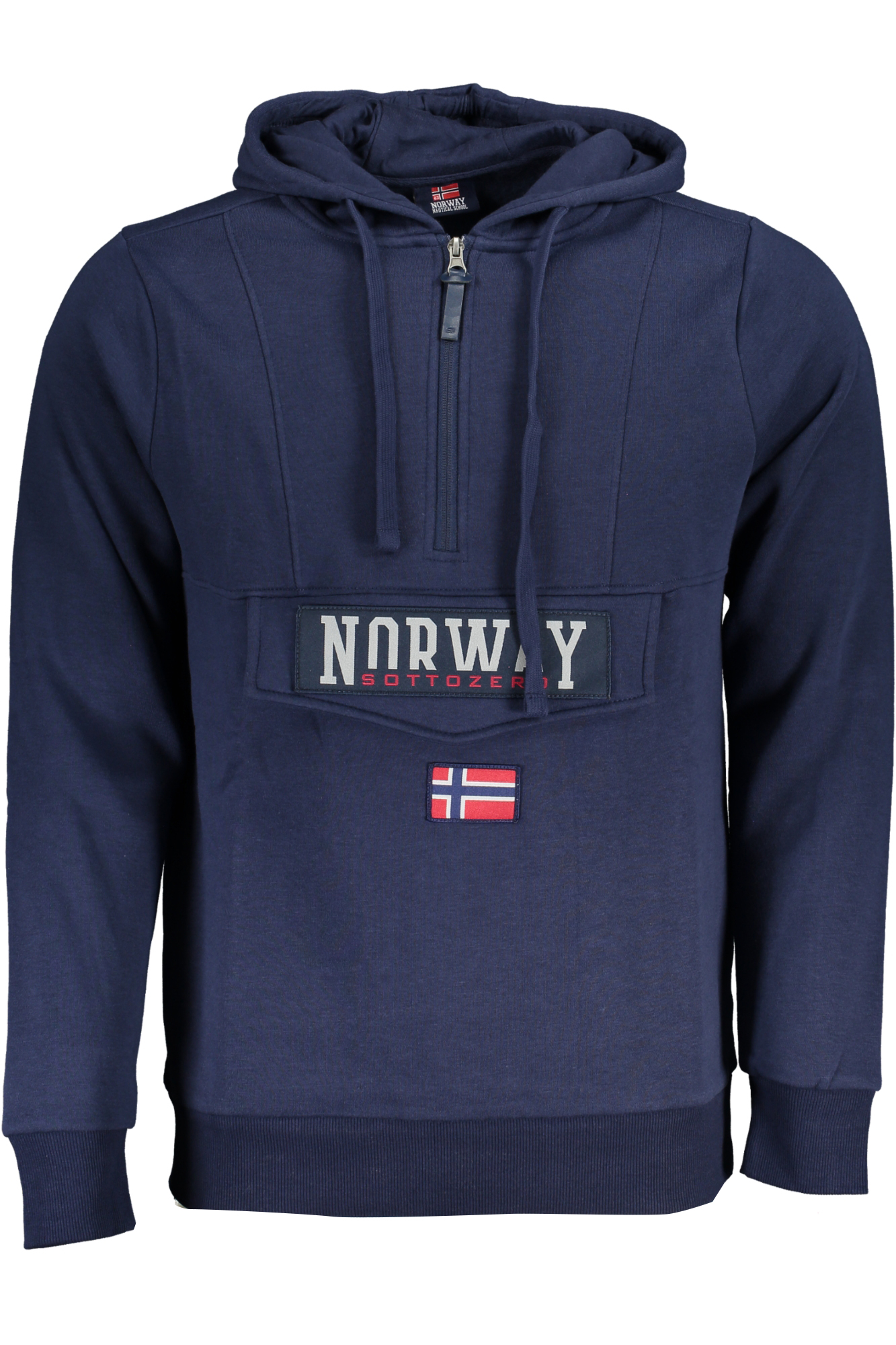 NORWAY 1963 FELPA SENZA ZIP UOMO BLU