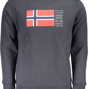 NORWAY 1963 FELPA SENZA ZIP UOMO GRIGIO