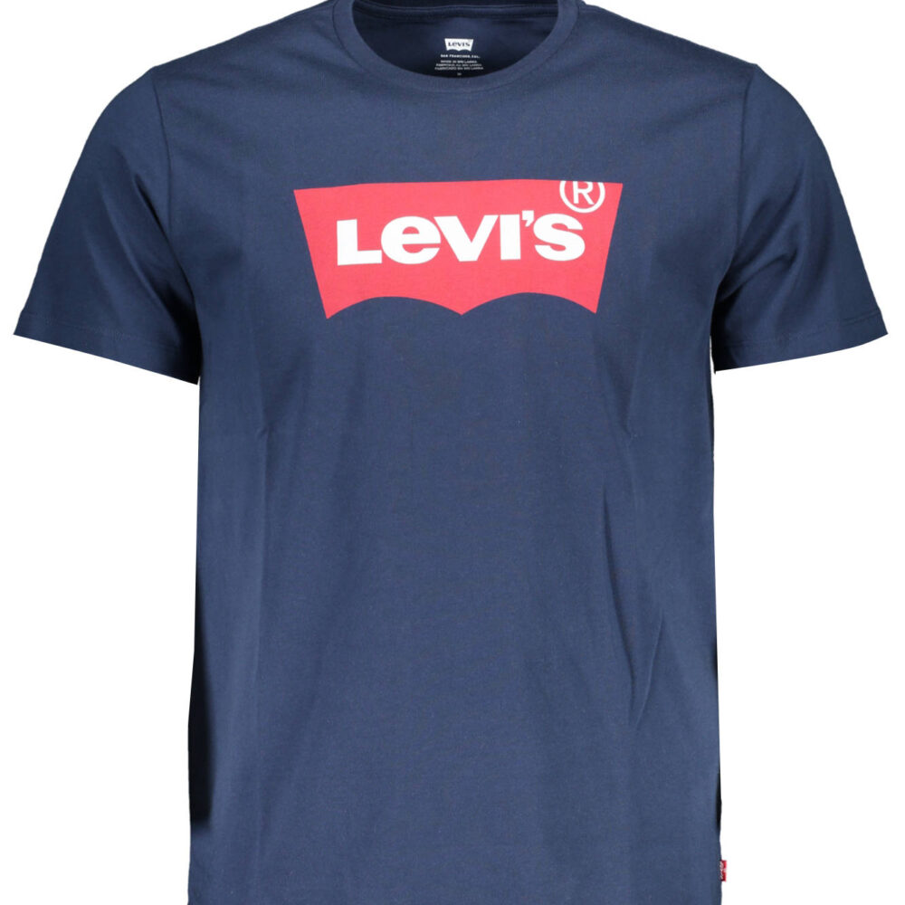 LEVI'S T-SHIRT MANICHE CORTE UOMO BLU