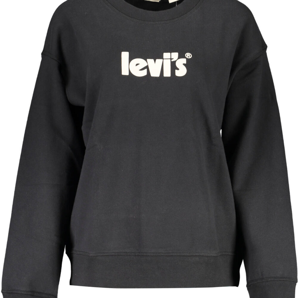 LEVI'S FELPA SENZA ZIP DONNA NERO