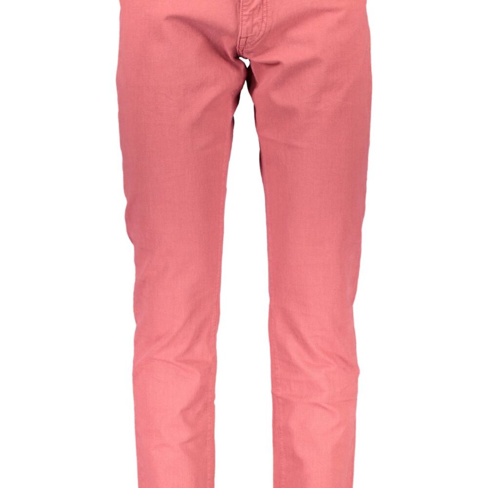 GANT PANTALONE UOMO ROSSO