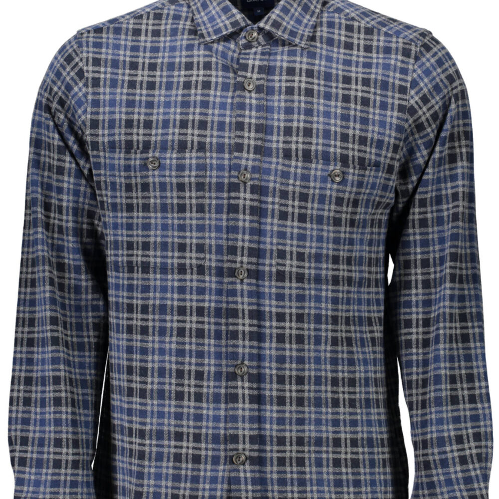 GANT CAMICIA MANICHE LUNGHE UOMO BLU