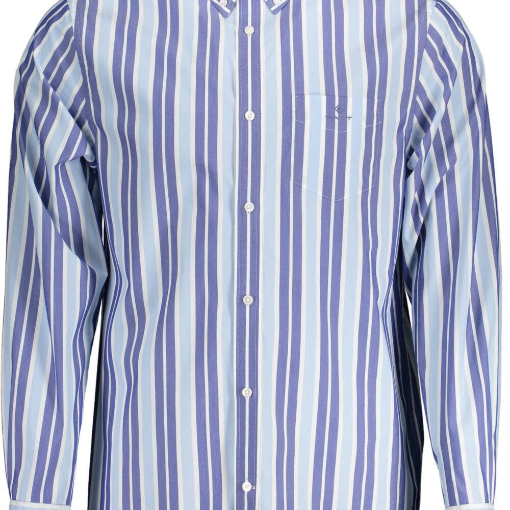 GANT CAMICIA MANICHE LUNGHE UOMO AZZURRO