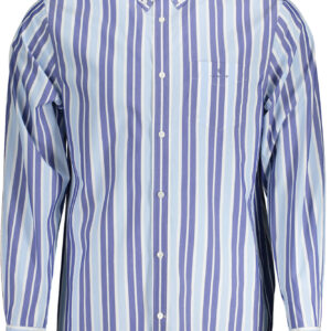 GANT CAMICIA MANICHE LUNGHE UOMO AZZURRO