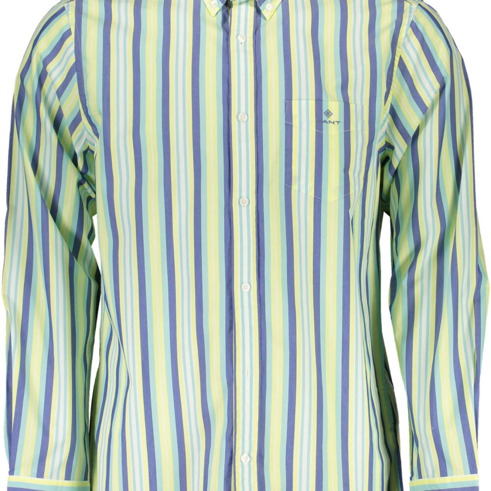 GANT CAMICIA MANICHE LUNGHE UOMO GIALLO