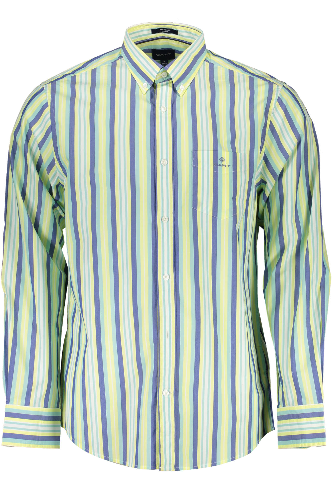 GANT CAMICIA MANICHE LUNGHE UOMO GIALLO