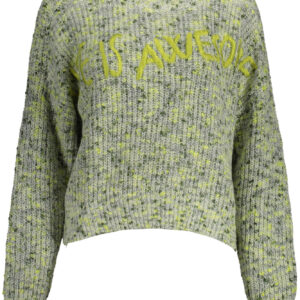 DESIGUAL MAGLIA DONNA VERDE