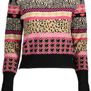 DESIGUAL MAGLIA DONNA NERO