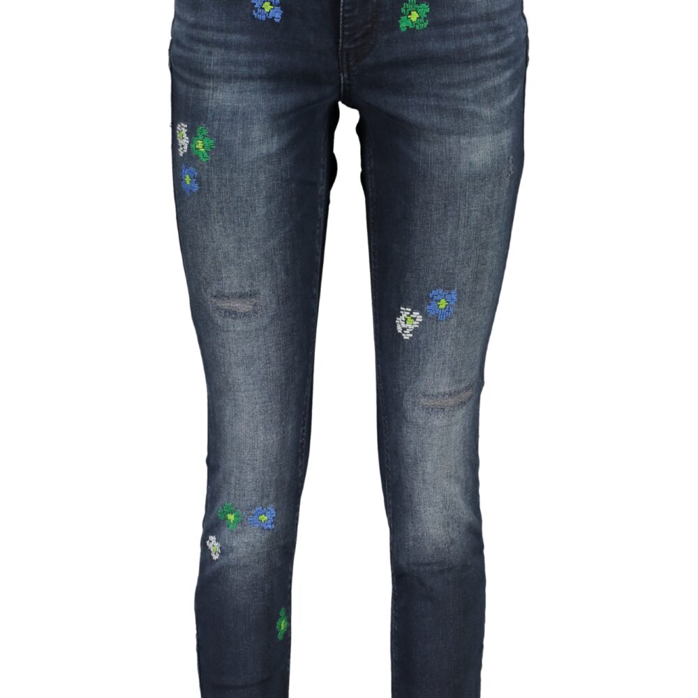 DESIGUAL JEANS DENIM DONNA BLU
