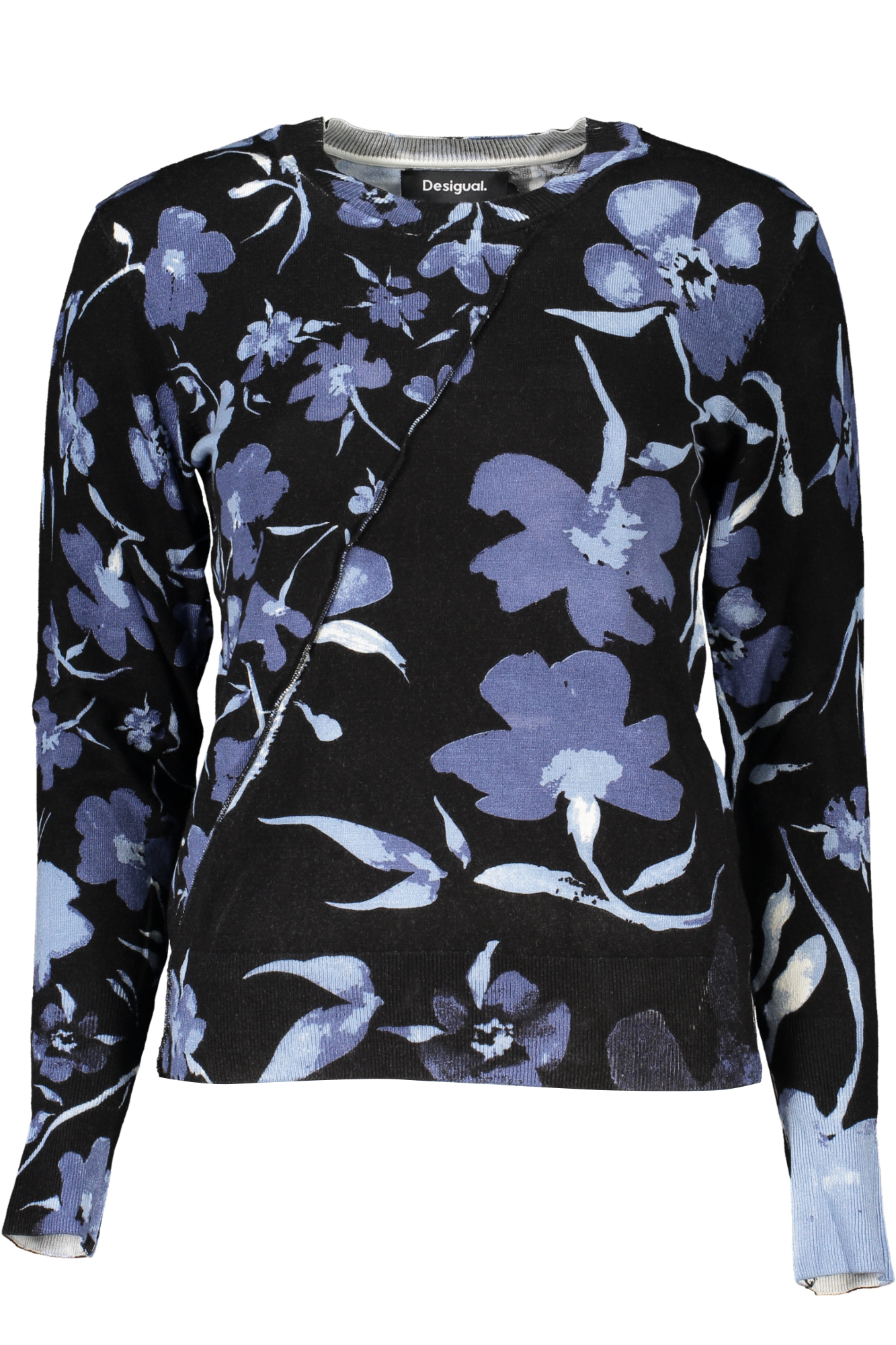 DESIGUAL MAGLIA DONNA NERO