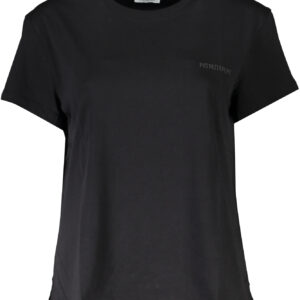 PATRIZIA PEPE T-SHIRT MANICHE CORTE DONNA NERO