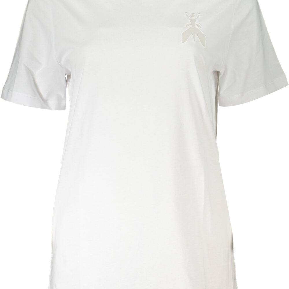 PATRIZIA PEPE T-SHIRT MANICHE CORTE DONNA BIANCO