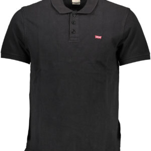 LEVI'S POLO MANICHE CORTE UOMO NERO