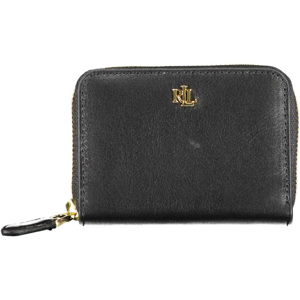 RALPH LAUREN PORTAFOGLIO DONNA NERO