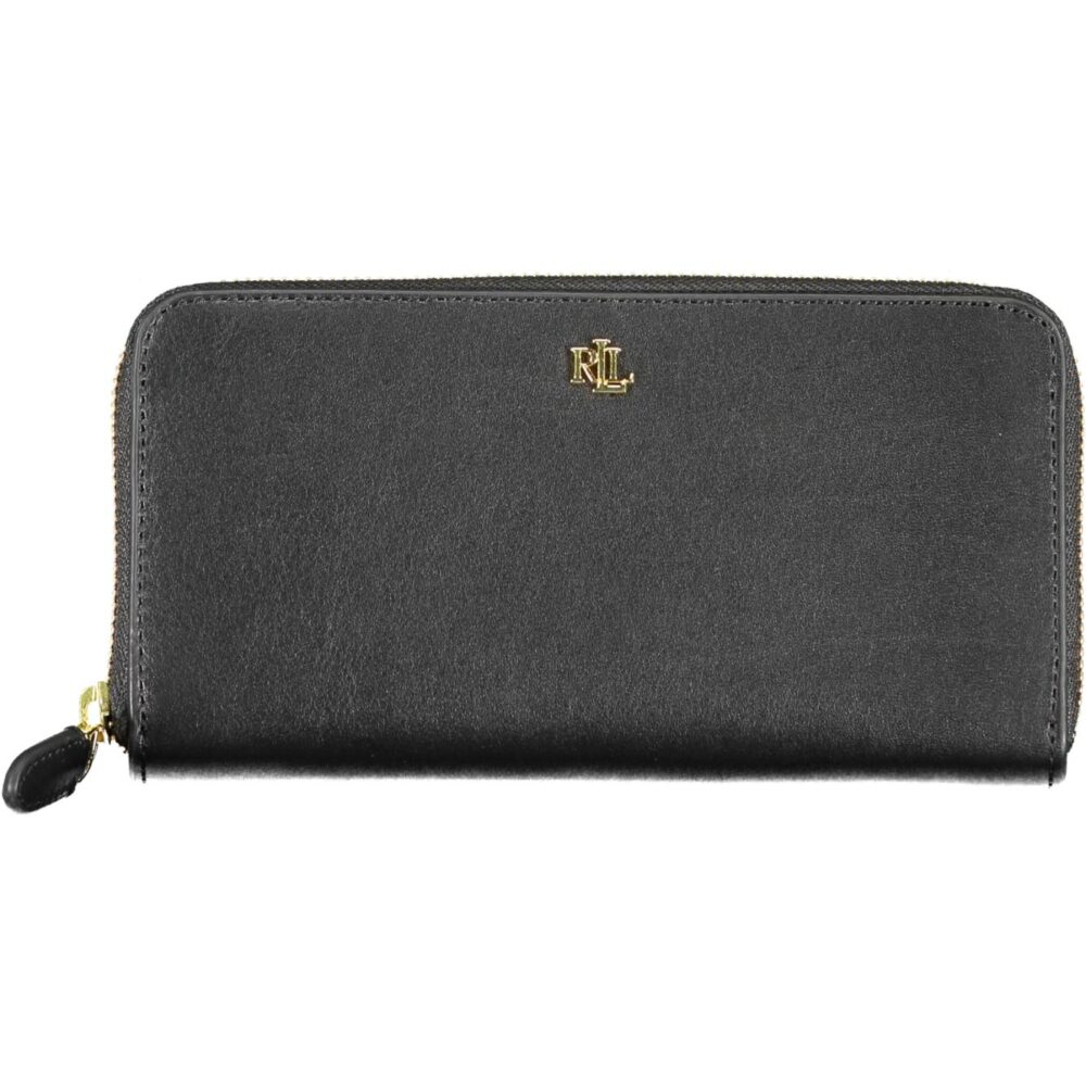 RALPH LAUREN PORTAFOGLIO DONNA NERO