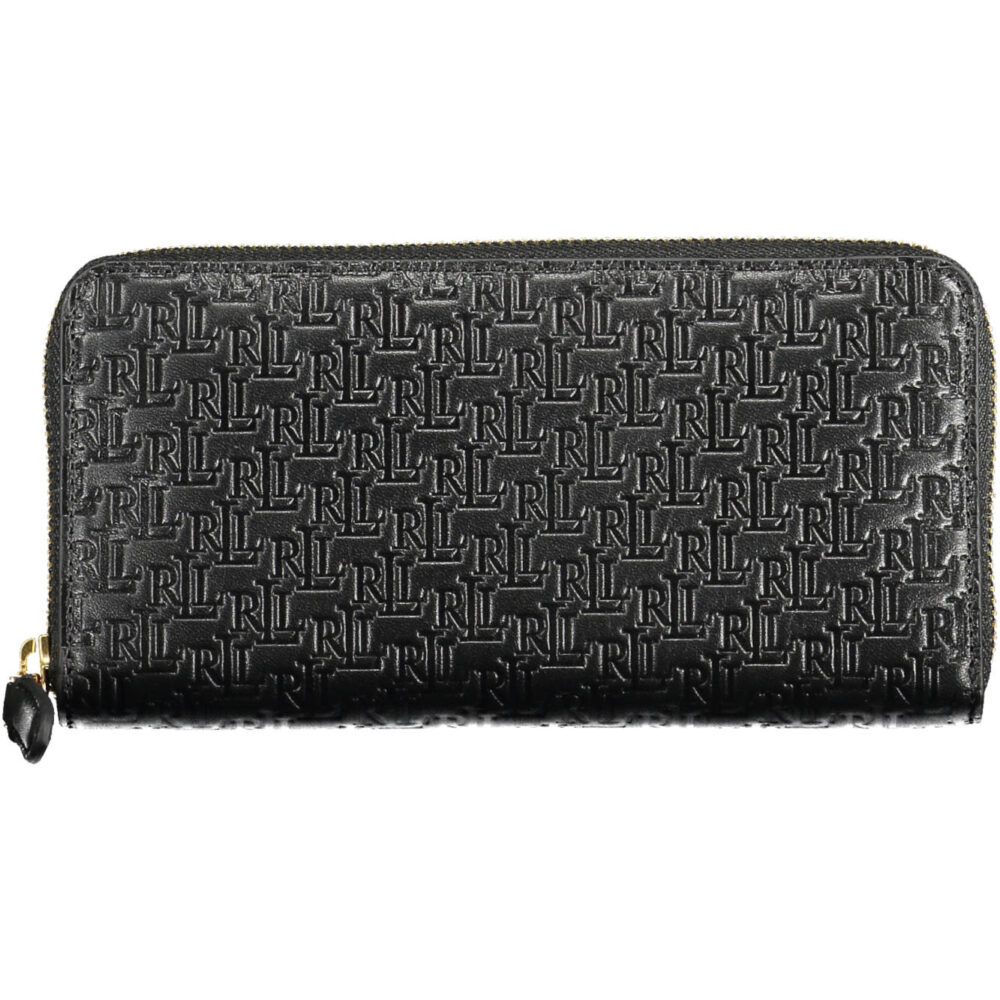 RALPH LAUREN PORTAFOGLIO DONNA NERO