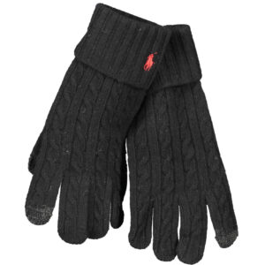 RALPH LAUREN GUANTI UOMO NERO
