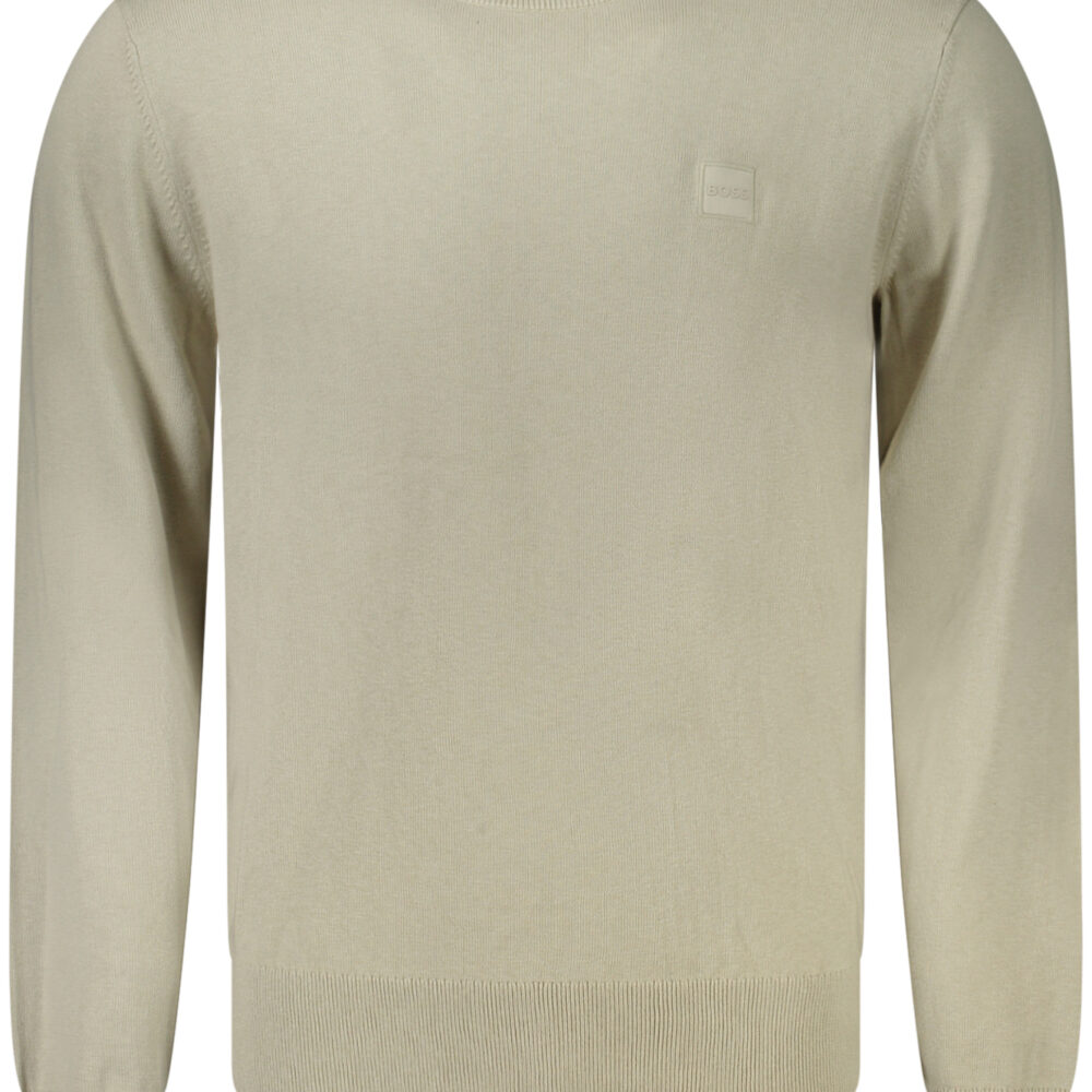 HUGO BOSS MAGLIA UOMO BEIGE