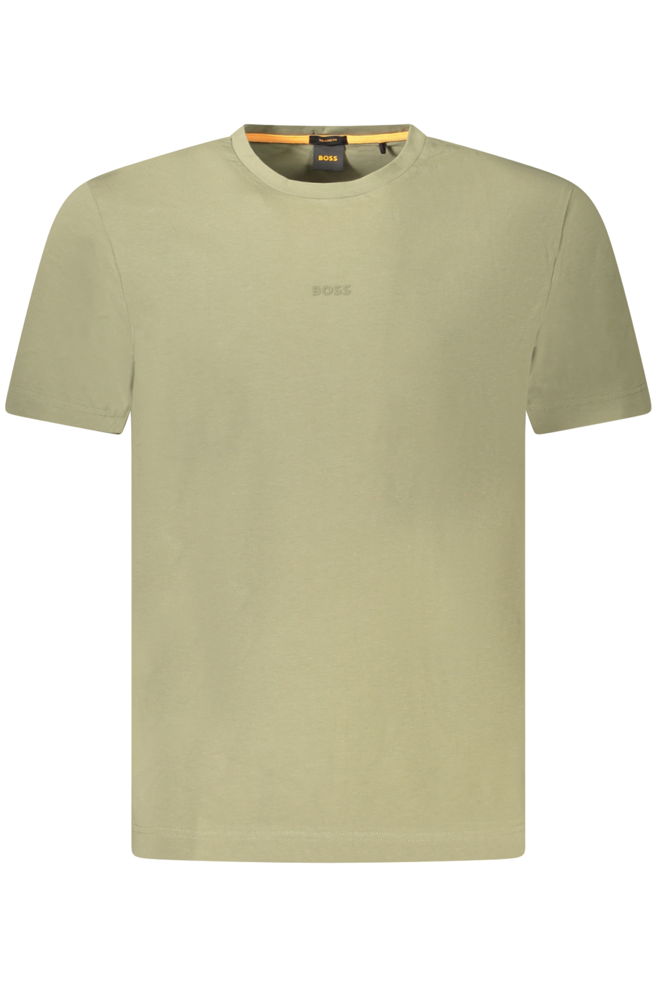 BOSS T-SHIRT MANICHE CORTE UOMO VERDE