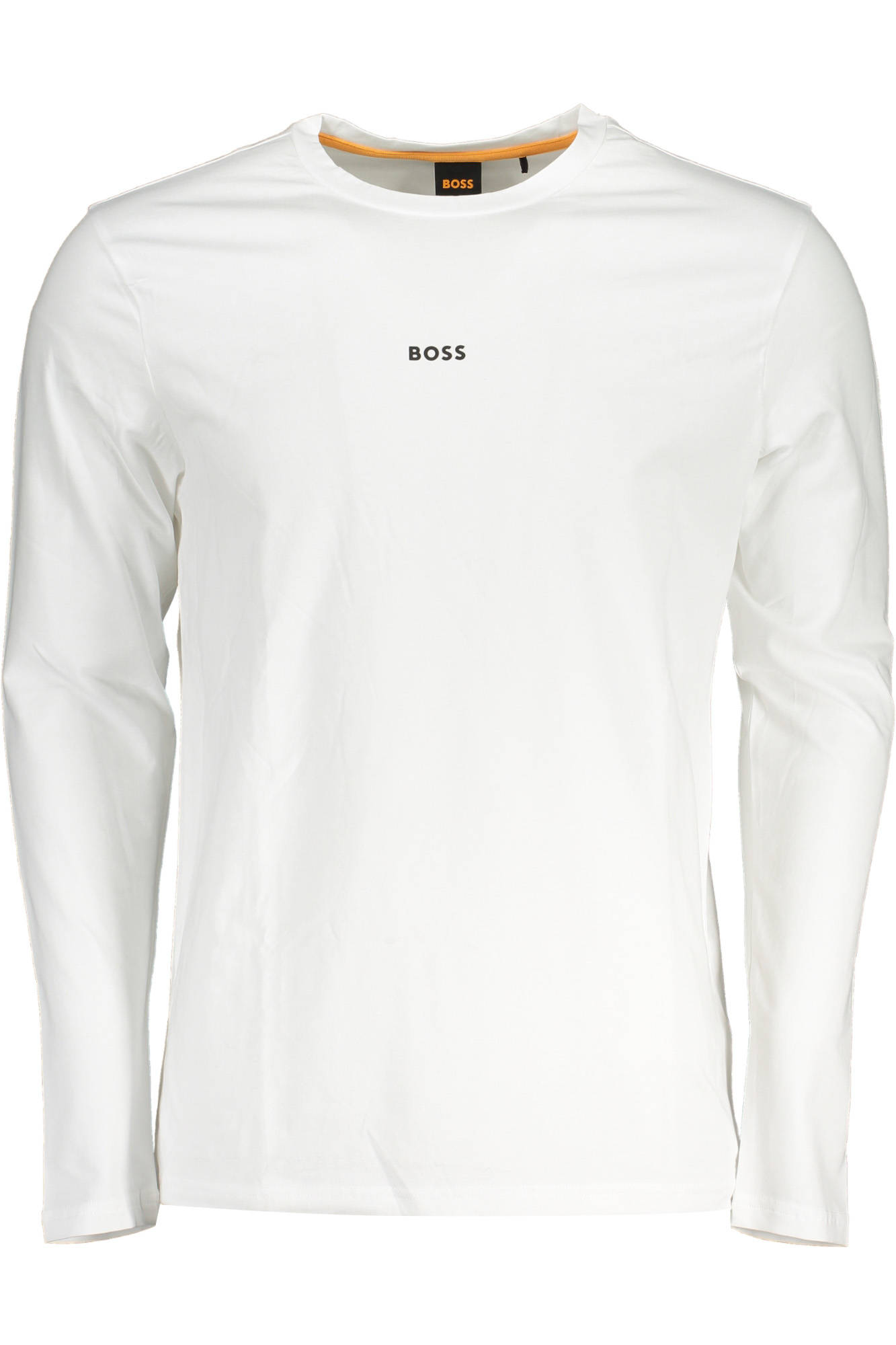BOSS T-SHIRT MANICHE LUNGHE UOMO BIANCO