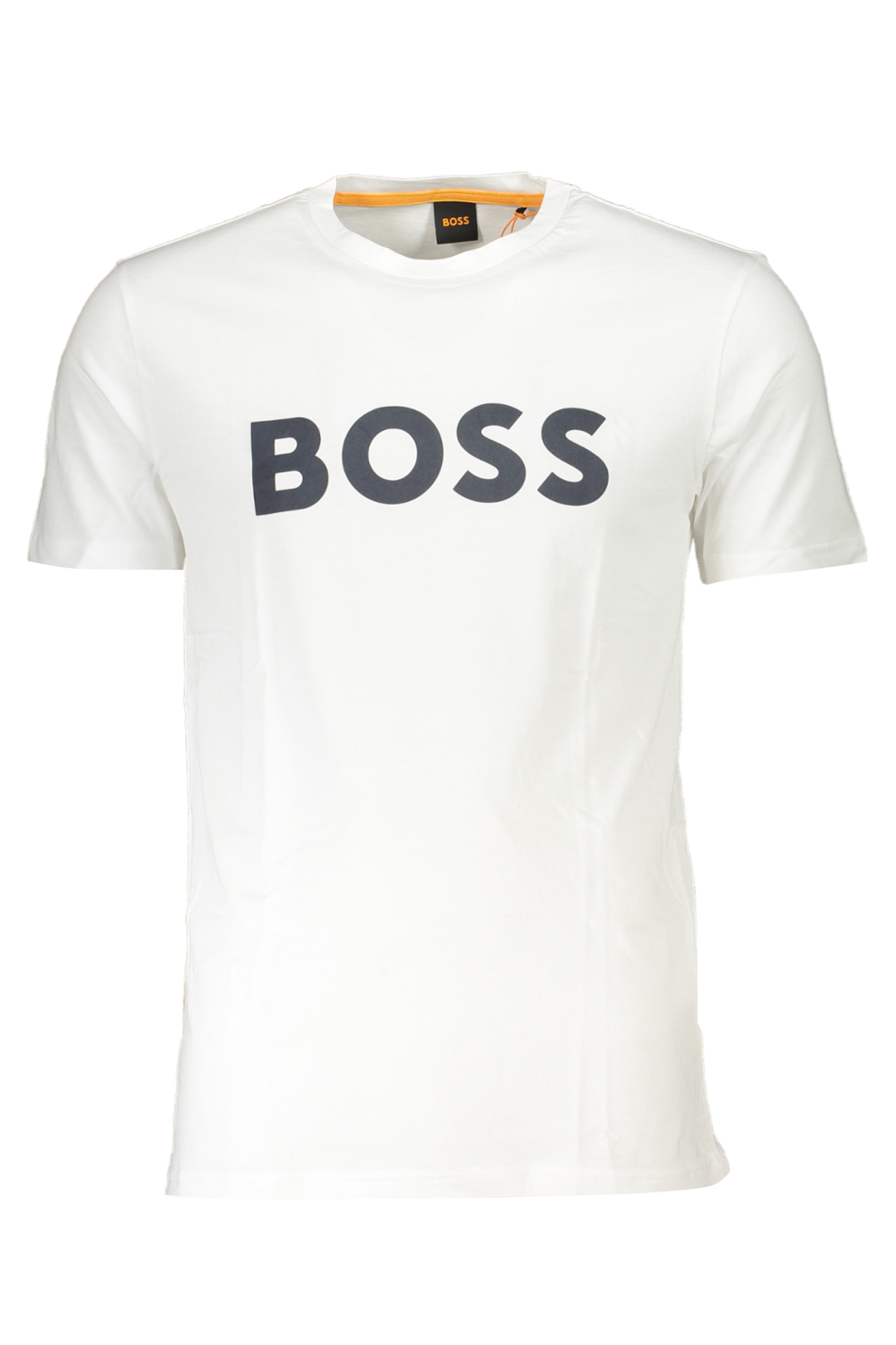 HUGO BOSS T-SHIRT MANICHE CORTE UOMO BIANCO