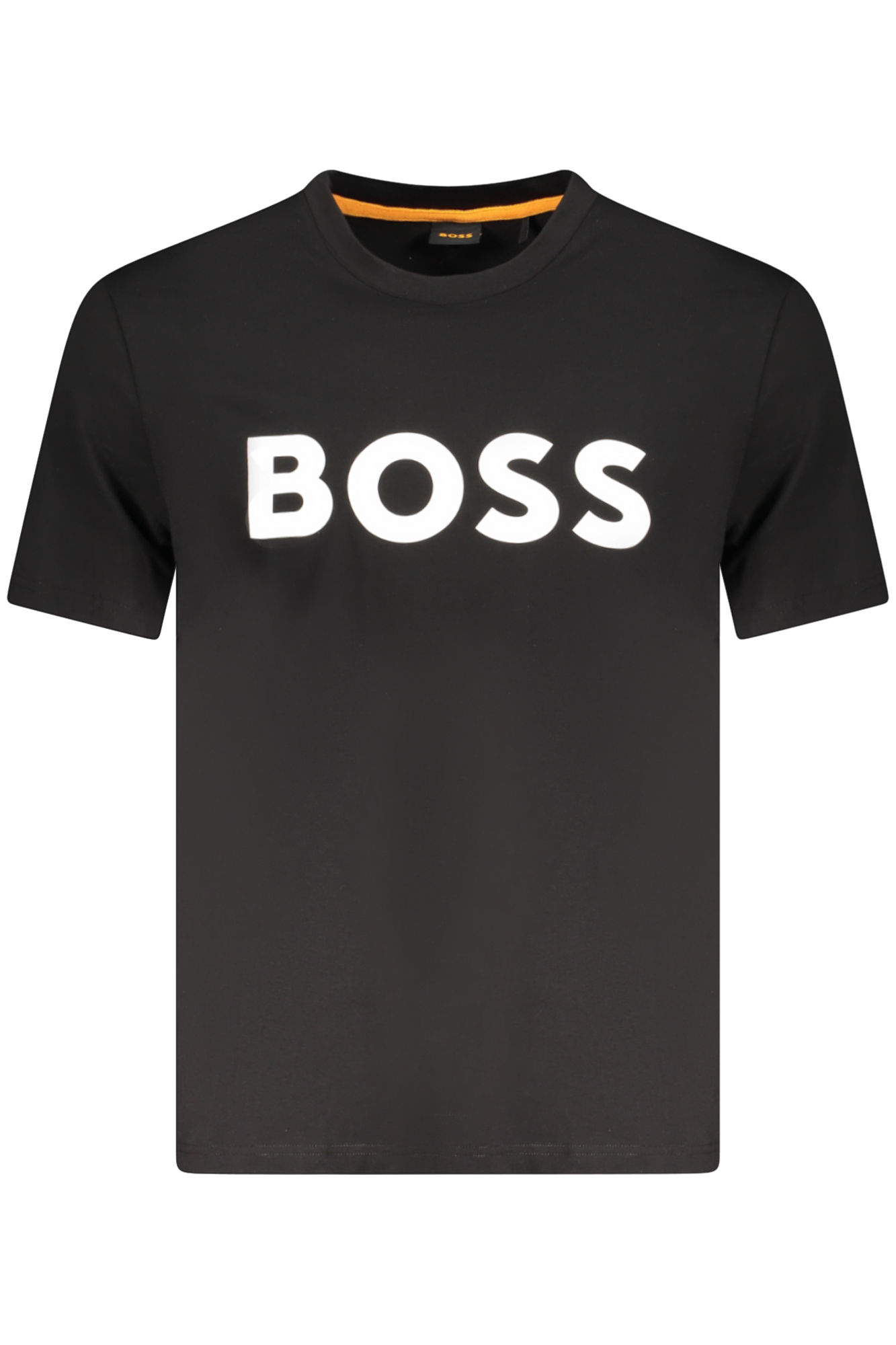 HUGO BOSS T-SHIRT MANICHE CORTE UOMO NERO