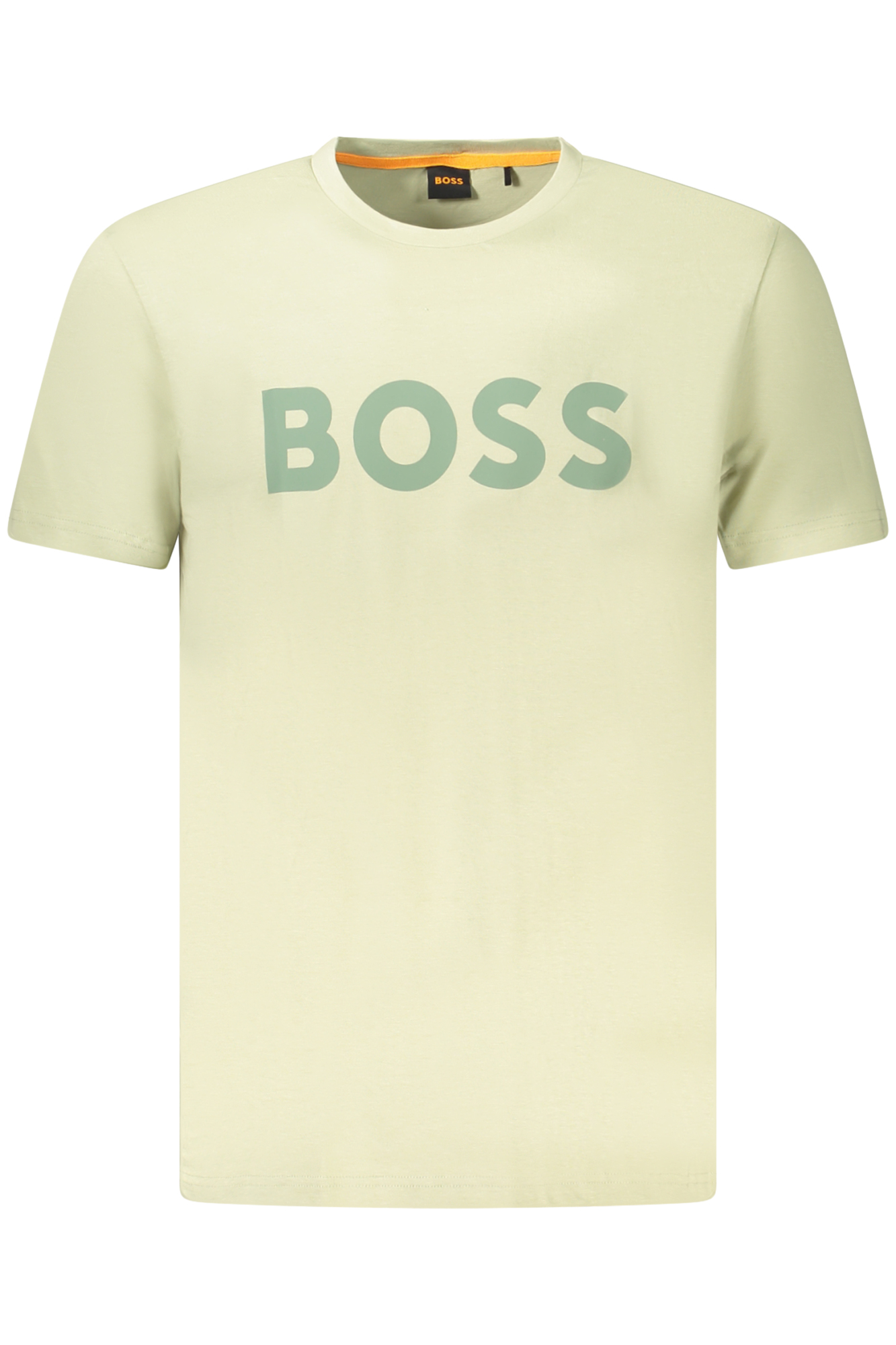 BOSS T-SHIRT MANICHE CORTE UOMO VERDE