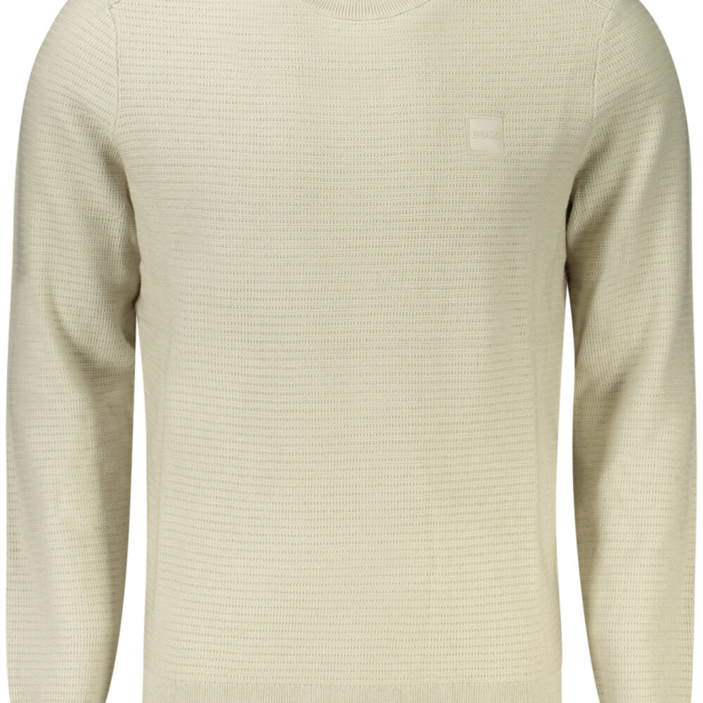HUGO BOSS MAGLIA UOMO BEIGE