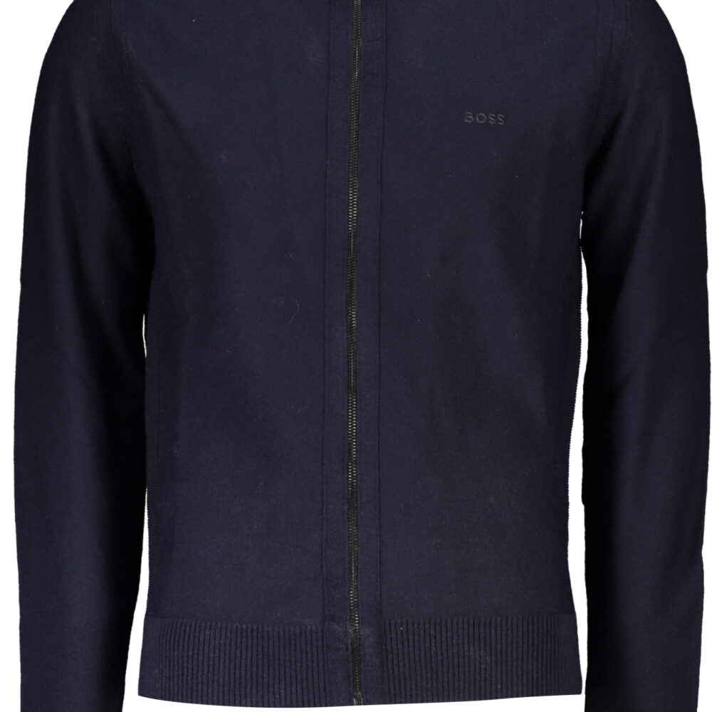 HUGO BOSS CARDIGAN UOMO BLU