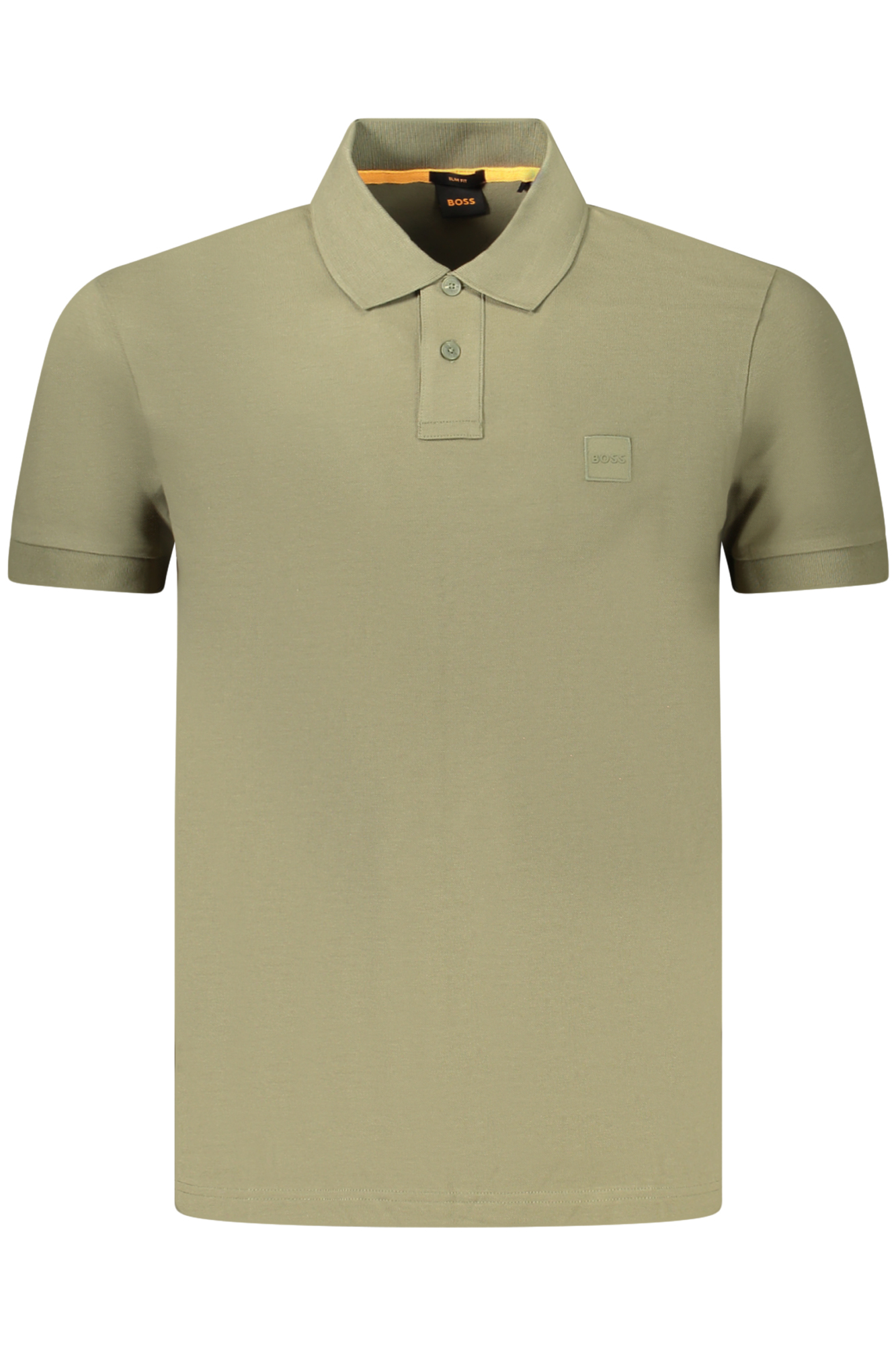 BOSS POLO MANICHE CORTE UOMO VERDE