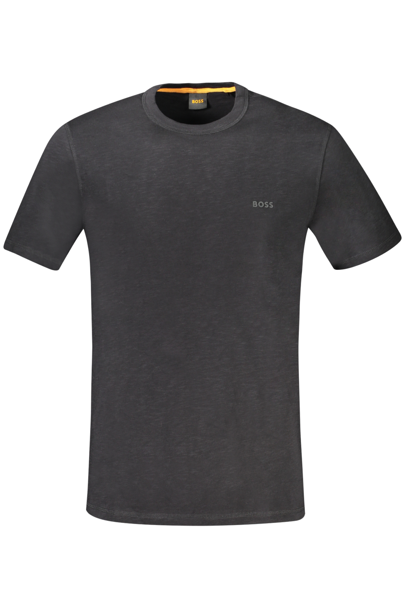 HUGO BOSS T-SHIRT MANICHE CORTE UOMO NERO