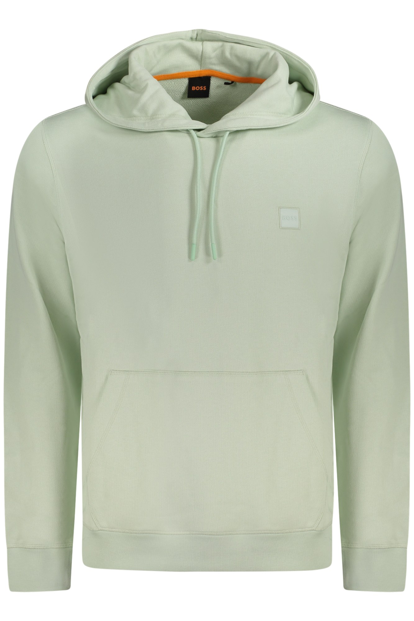 BOSS FELPA SENZA ZIP UOMO VERDE