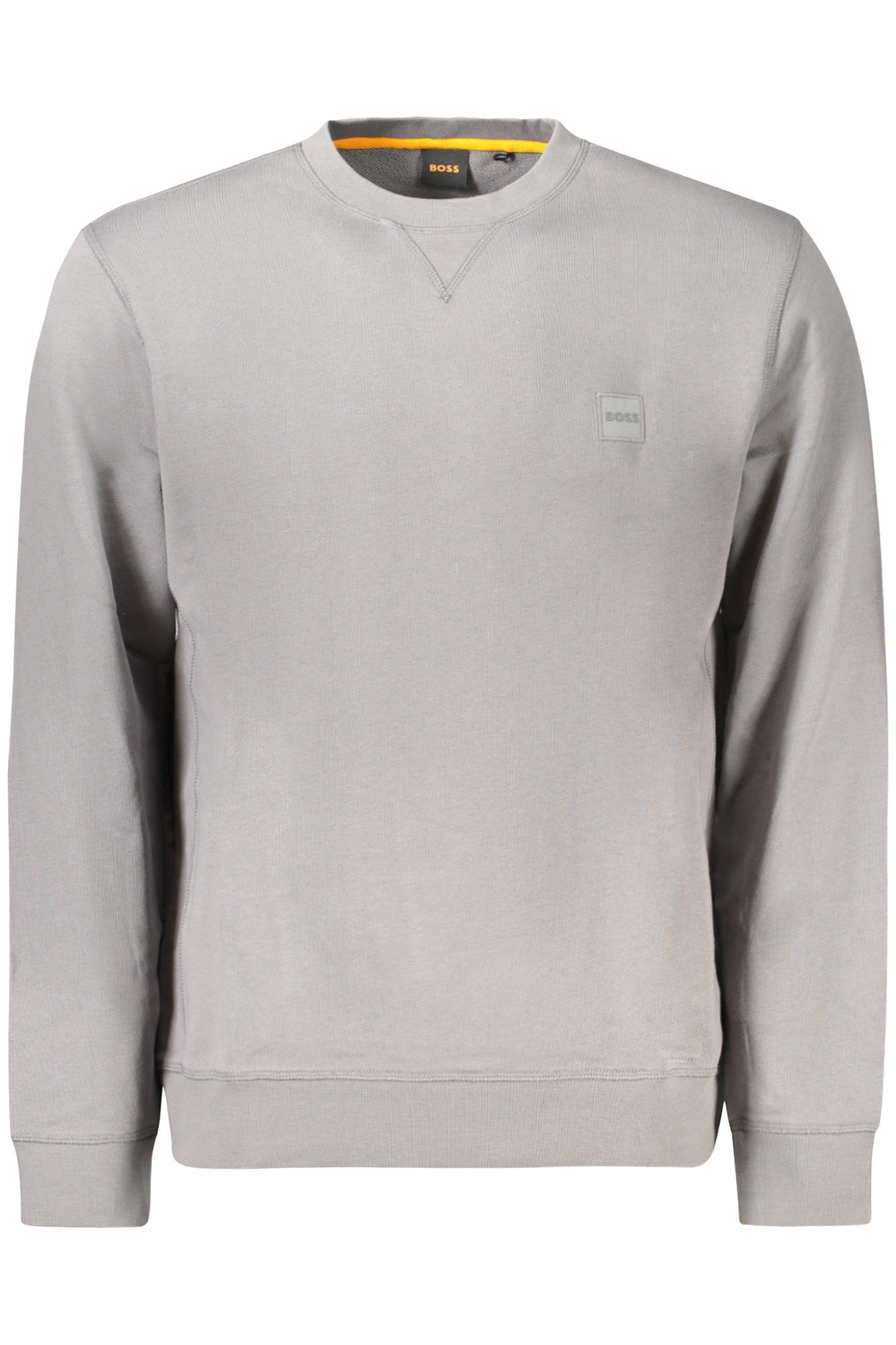 HUGO BOSS FELPA SENZA ZIP UOMO GRIGIO