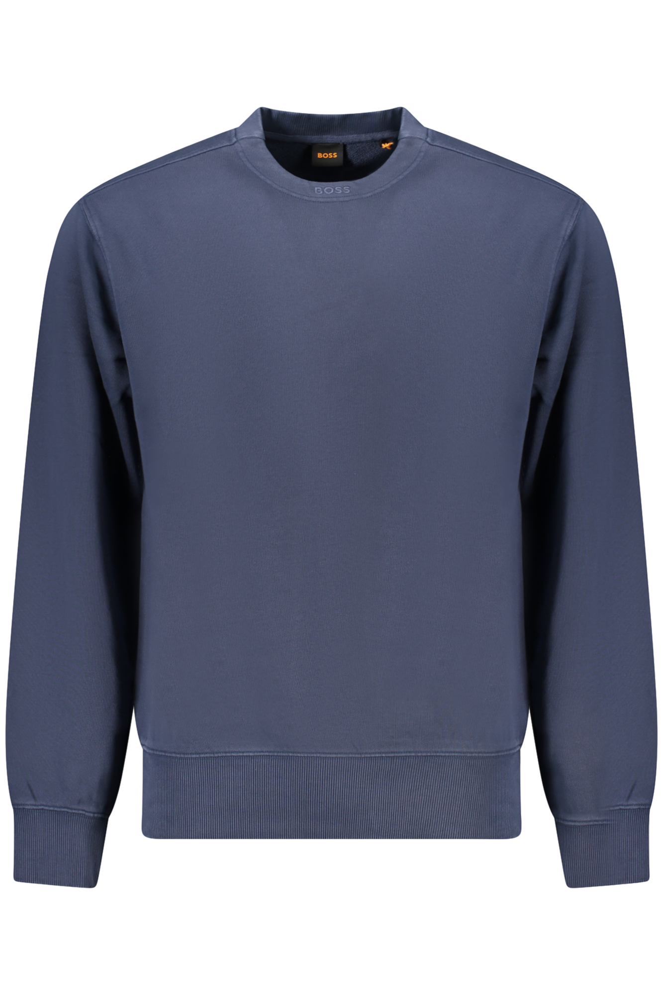 HUGO BOSS FELPA SENZA ZIP UOMO BLU